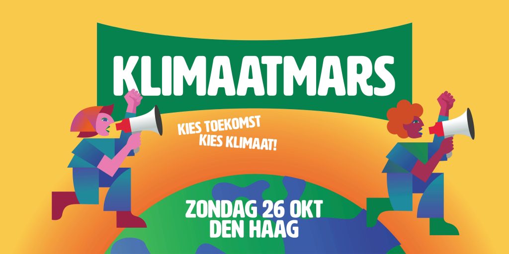 Oproep Klimaatmars &#8211; 26 oktober 2025