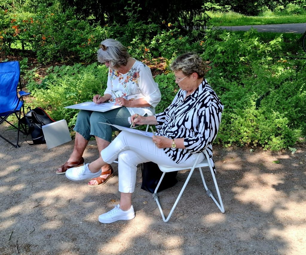 Tekenles in Angerenstein
